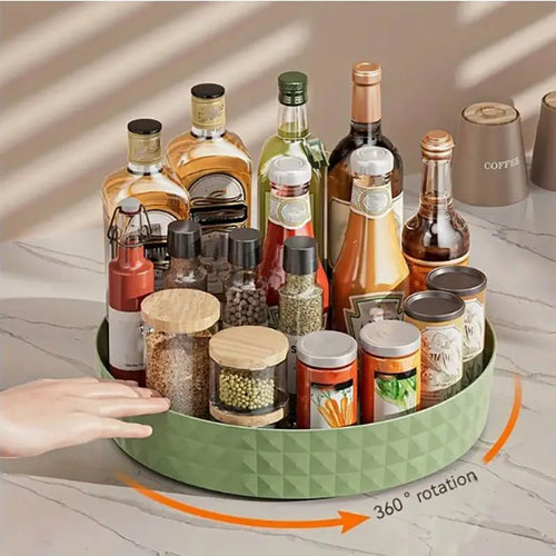 Organizador Giratorio para Cocina – Especiero Giratorio 360°